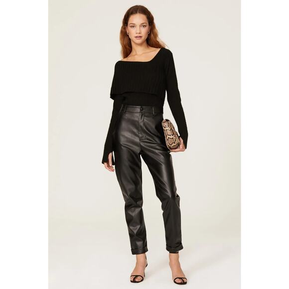 Central Park West Bailey Off The Shoulder Sweater - Picture 1 of 10